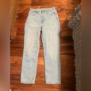 Madewell The Perfect Vintage Jean Size 28 High Rise Light Wash (0401)